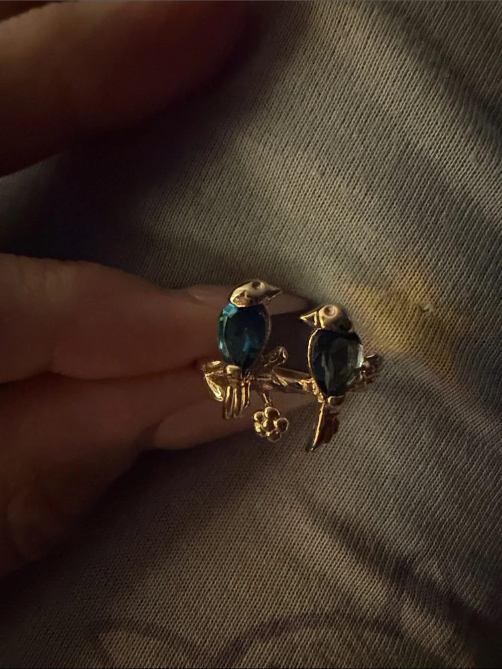 London Blue Topaz 18k Yellow Gold Over Sterling Silver 